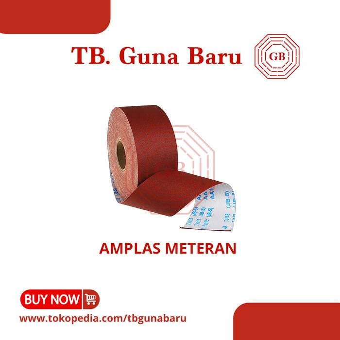 Bisa Gosend Amplas Roll Meteran / Amplas Kain Meteran / Amplas Kayu & Besi Meteran