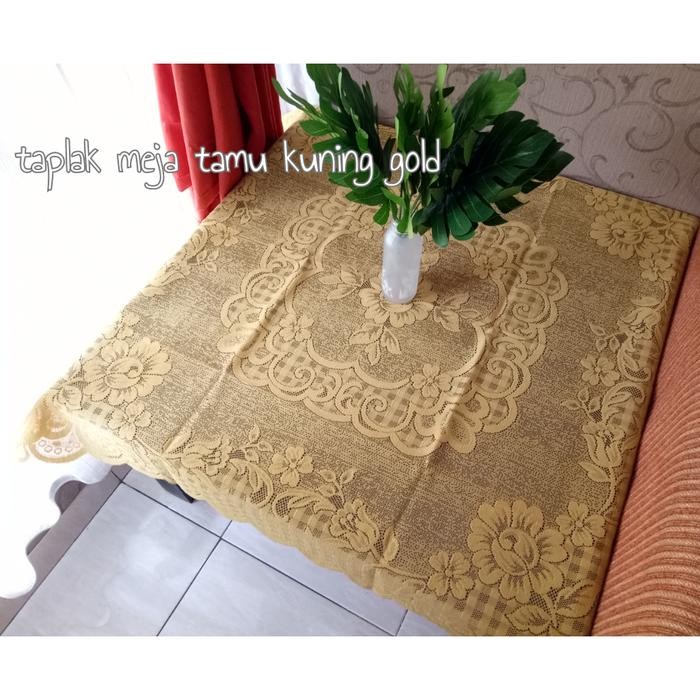 taplak meja tamu kain polyester