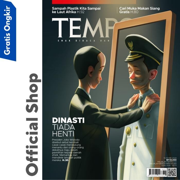 

Majalah Tempo Ed 5313 DINASTI TIADA HENTI ( 13 Mei 2024 )