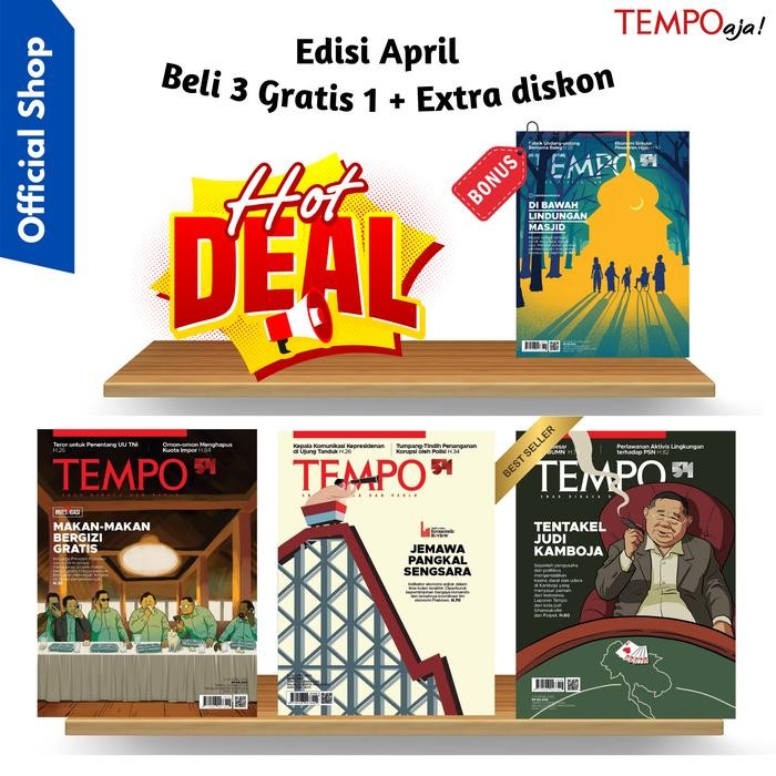 

Majalah Tempo Cetak Paket Edisi April 2025