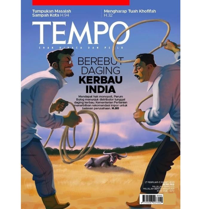 

Majalah Tempo Edisi 5202 Tgl 27 Feb 2023 "Berebut Daging Kerbau India