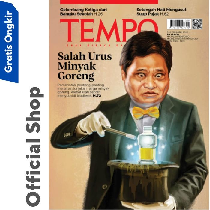 

Majalah Tempo Cetak Edisi 5051 Tgl 7 Feb 2022 SALAH URUS MINYAK GORENG