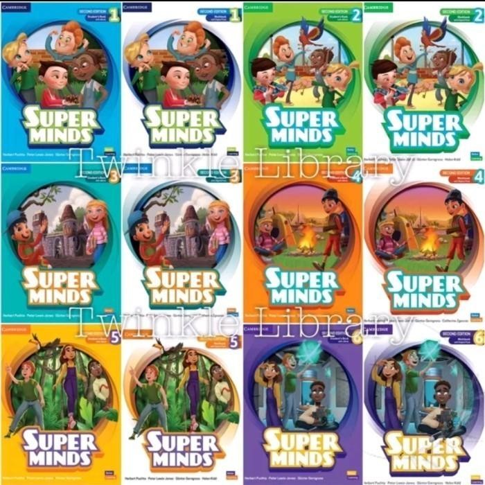 

BUKU FISIK buku fisik Super Minds Starter 1 2 3 4 5 6 Student's Book / Workbook