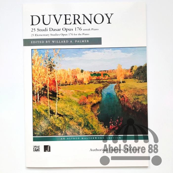 

Duvernoy Op 176 / Opus 176 - Buku Teknik Piano 25 Elementary Studies
