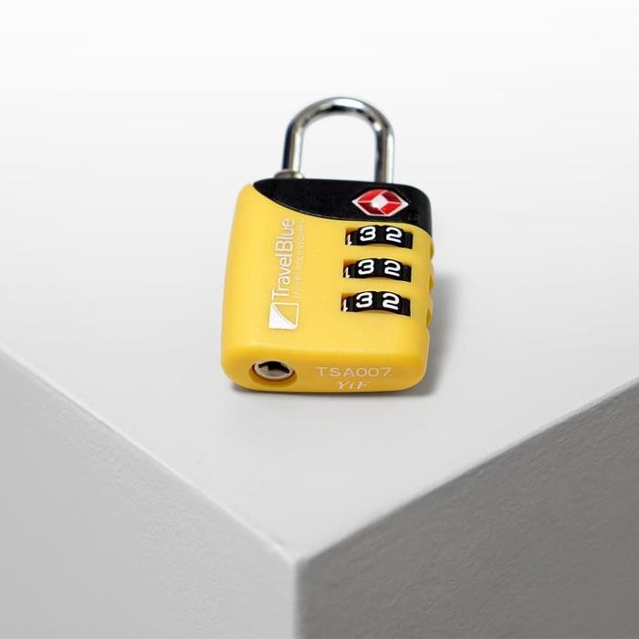 

Travel Blue Gembok Koper Combi TSA Lock New TB029