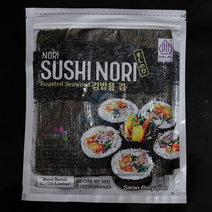 

TERLARIS Sushi N Gold / Gimbap Kimbap Korea Rumput Laut Roasted Halal READY STOCK
