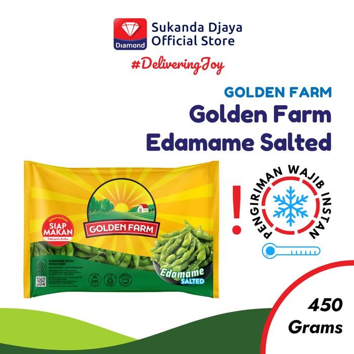 

LUXEHEALTH- Golden Farm Edamame Salted 450 Gr