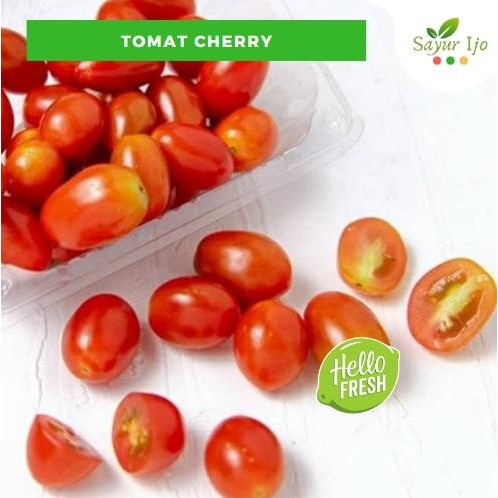 

LUXEHEALTH- Tomat Cherry -/+ 480 - 500 Gram / Pack Fresh Red Tomato Merah Kecil Sayur Hijau Buah