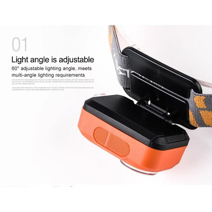 Sunrei Headlamp YOUDO 5 Orange