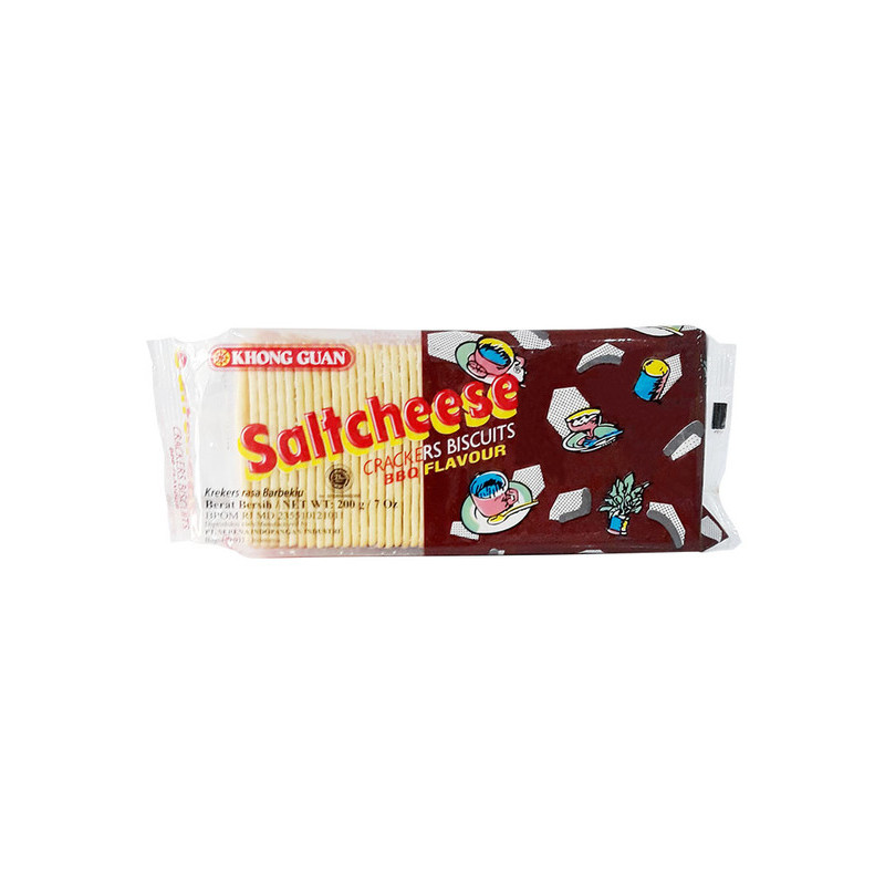

Khong Guan Saltcheese Crackers BBQ 200G