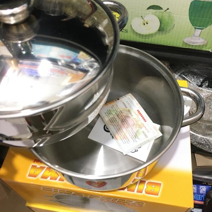 [PROMO] BIMA PANCI KUKUS 20 CM STEAMER PRIMA STAINLESS ORI