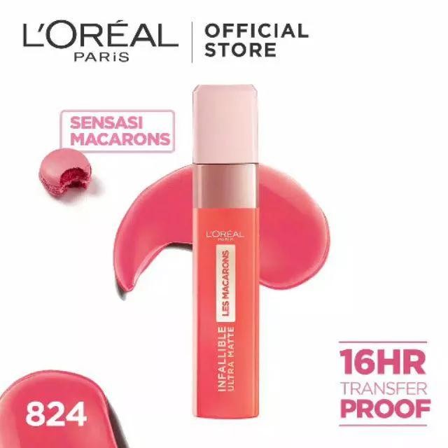 (Allthebest) L'Oreal Infallible Ultra Matte Les Macarons Lipcream