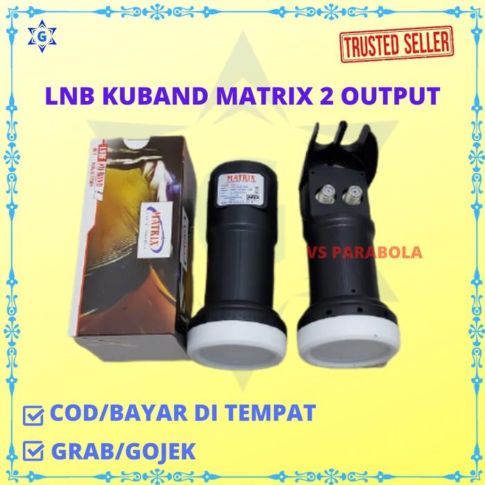 Siap Kirim Lnb Kuband Matrix 2 Output Parabola Digital