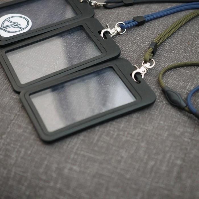 

Ready Minimax Lanyard Paracordistic Id Card Holder 2 Sisi Premium