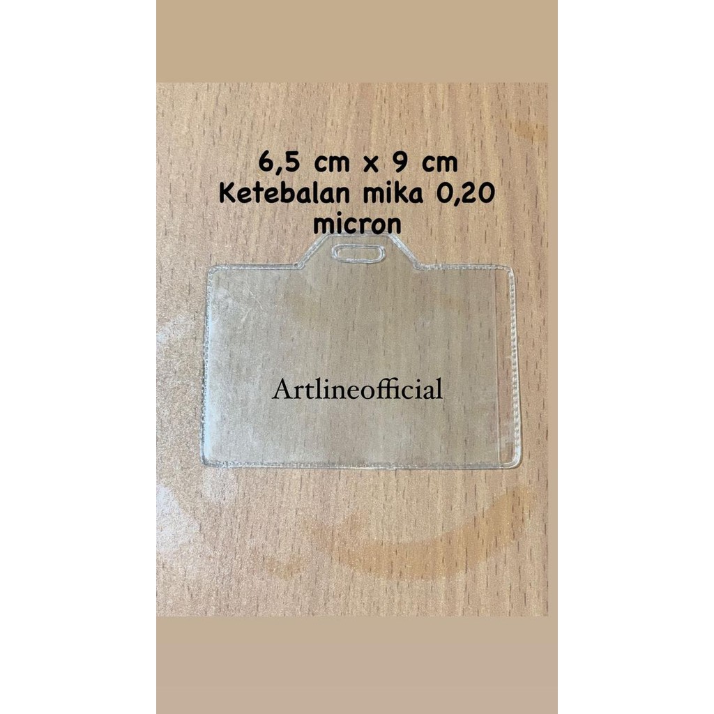 

Ready Plastik Mika Cover Bening Kartu Atm Ktp Id Card 6X9Cm Isi 100Pcs