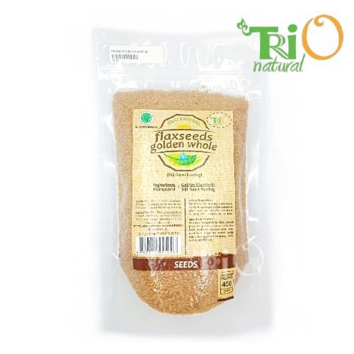 

ORIGINAL Flaxseeds Golden Whole 450 gram READY STOCK