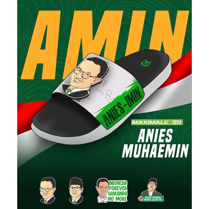 Sandal Slide Maximall Capres Series