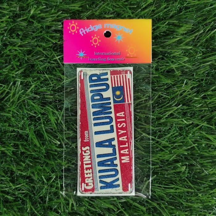 Magnet Tempelan kulkas Malaysia souvenir oleh oleh malaysia