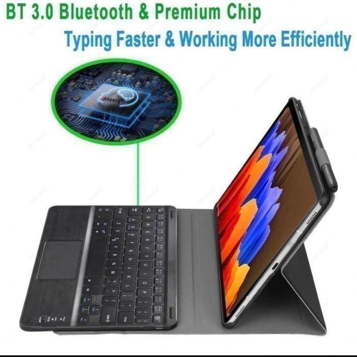 READY STOCK SMART FLIP CASE PREMIUM KEYBOARD TOUCHPAD FOR HUAWEI MATEPAD PRO 10.8