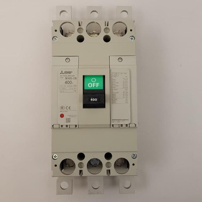 New Stock Nfb Mccb Breaker Mitsubishi Nf-400Cw 400A