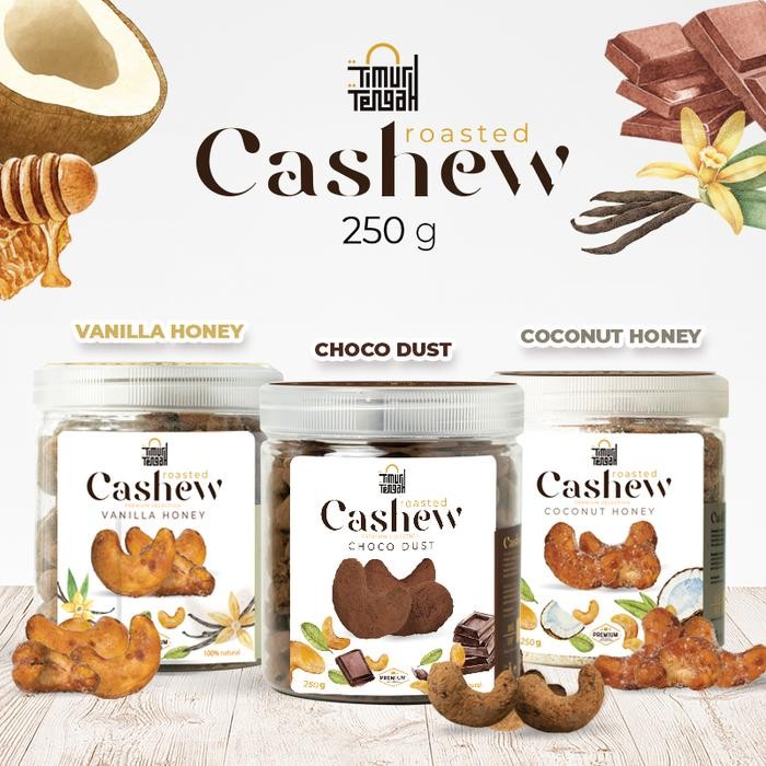 

Kacang Mete Timur Tengah 250 gr Varian Rasa Cemilan Sehat