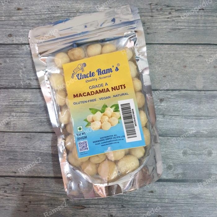 

Uncle Rams Natural Macadamia Nuts Gluten Free Vegan