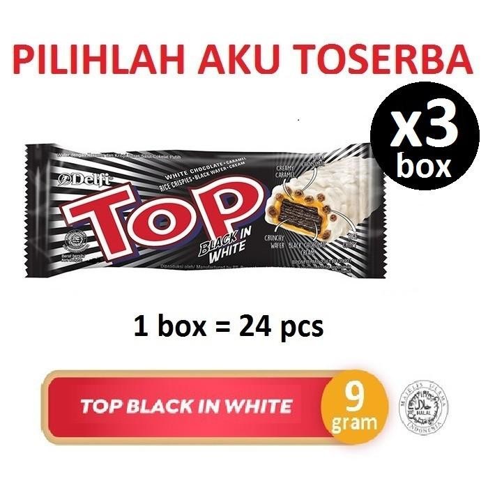 

Baru Delfi TOP BLACK IN WHITE 9 gram isi 24pcs / box- (HARGA 3 BOX LEBIH MURAH)