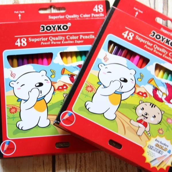 

Promo! Pensil Warna Joyko 48 Warna Cp-48Pb
