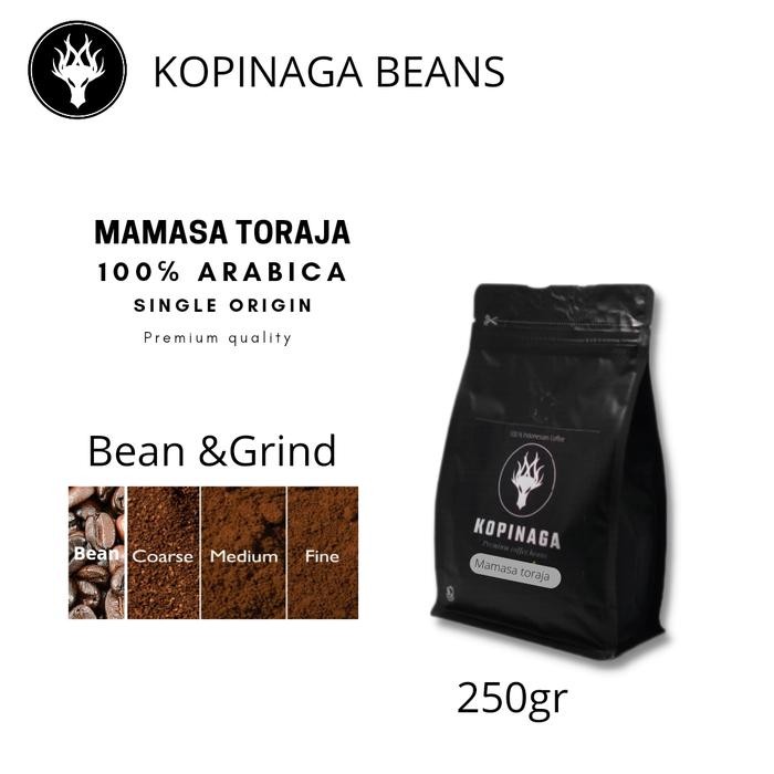 

Kopi Kalosi Toraja Arabica bubuk dan biji 1KG/500GR/250GR