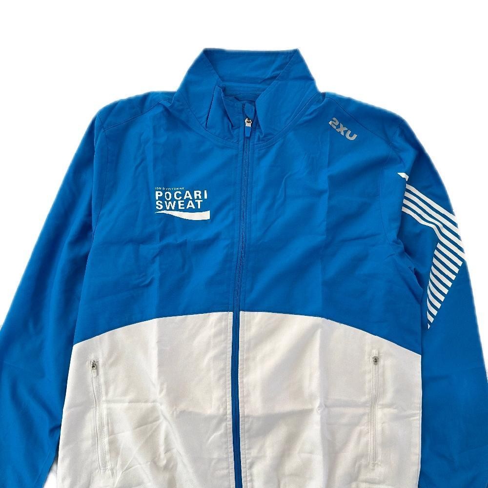 Jaket Running Lari Pocari Sweat Run PSR baju Jersey lari pria wanita | Kaos Olahraga Unisex Warna pu