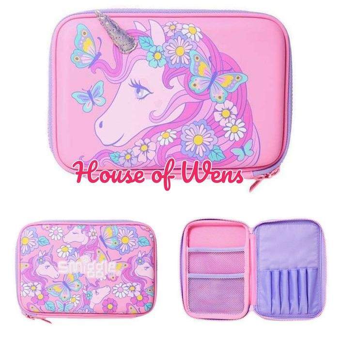 

Smiggle Hey There Double Hardtop Pencil Case Original - Tempat Pensil