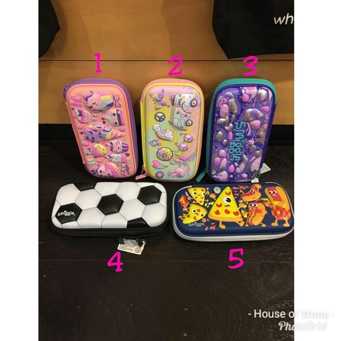 

Smiggle Hippy Hardtop Pencil Case - Tempat Pensil Smiggle