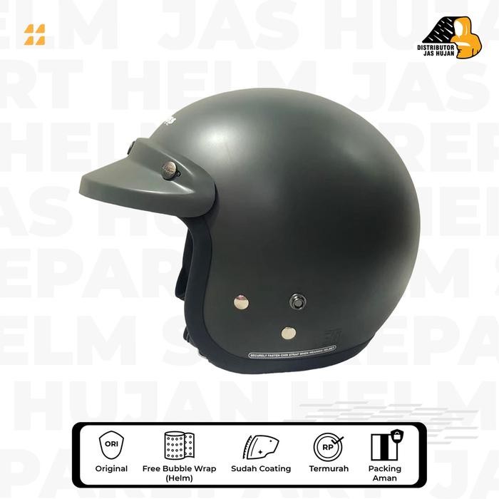 Pilihan- Helm Cargloss Gothic Army Hijau Tni Doff