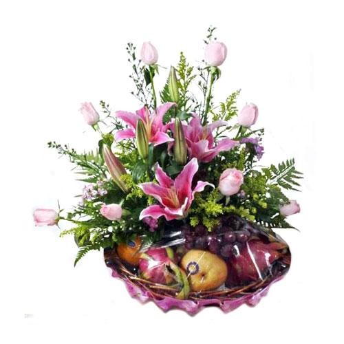 

Parsel Buah Bunga Parcel Buah Segar Paket Parsel Buah Keranjang PB23