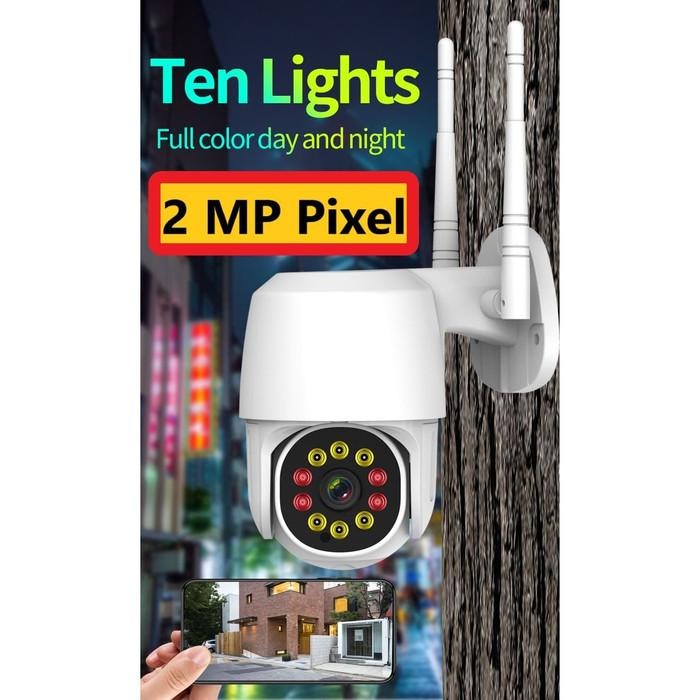 IP CAMERA CCTV OUTDOOR, 1080P, 2MP, APP: 360EYES murah antimaling