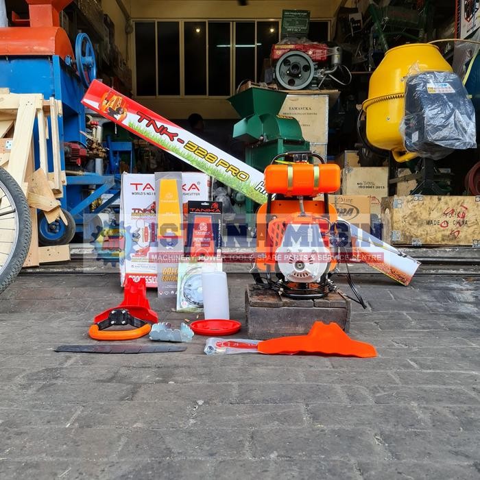 MESIN BABAT RUMPUT POTONG RUMPUT TANIKA TNK 328 PRO BRUSH CUTTER