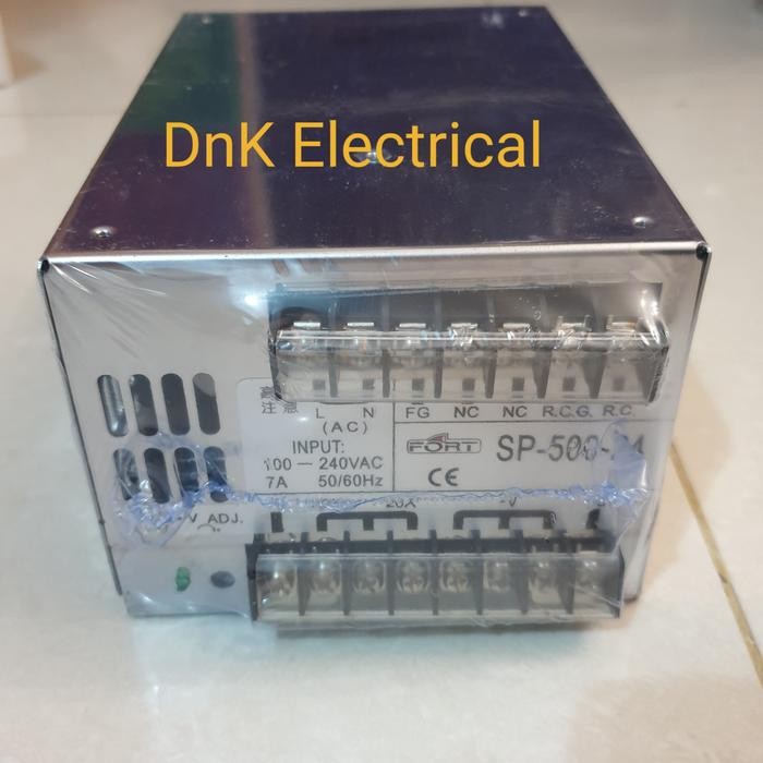 Power Supply AC to DC/Switching PSU FORT S-500-24/SP-500-24 20A 24Vdc