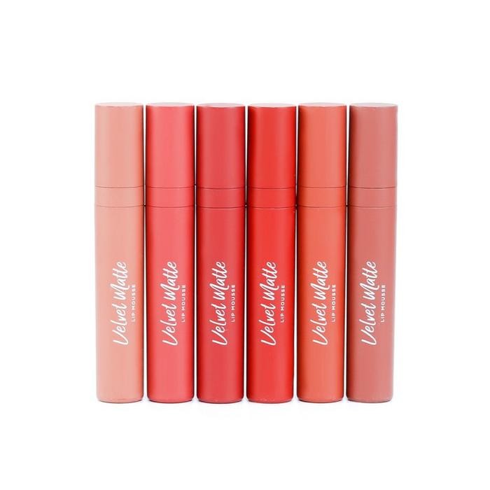 Pilihan- Wardah Colorfit Velvet Lip Mouse Lip Cream Colorfit