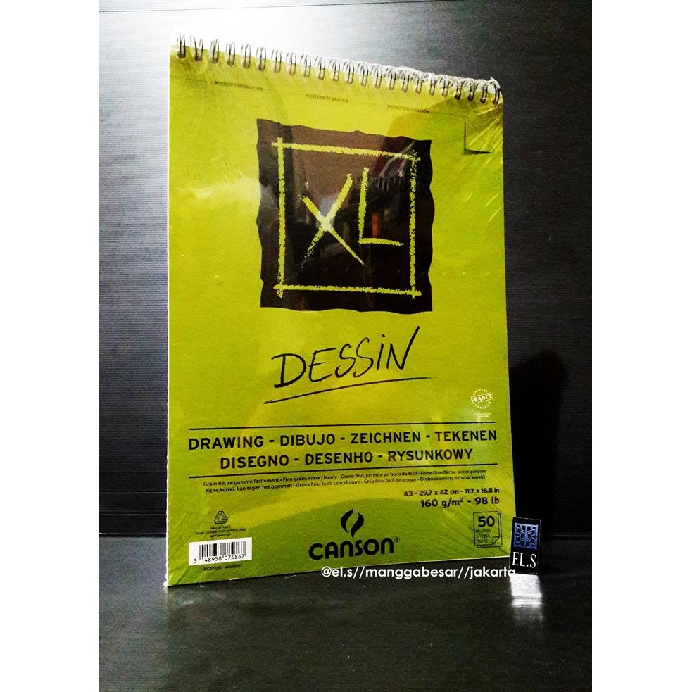 

Canson Xl Dessin A3 (Drawing Pad)