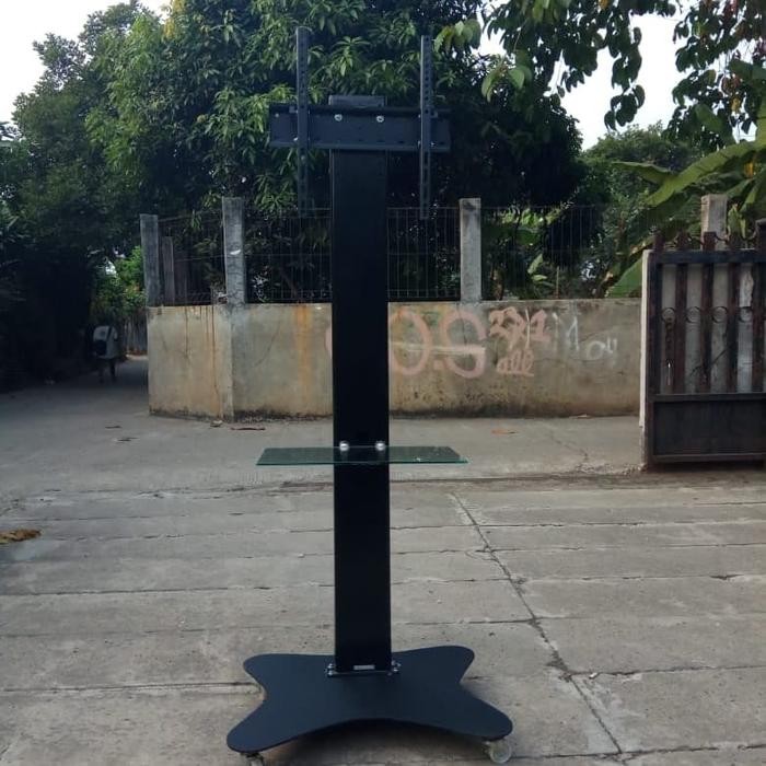 Standing Bracket Tv 1 Tiang 43" - 55"