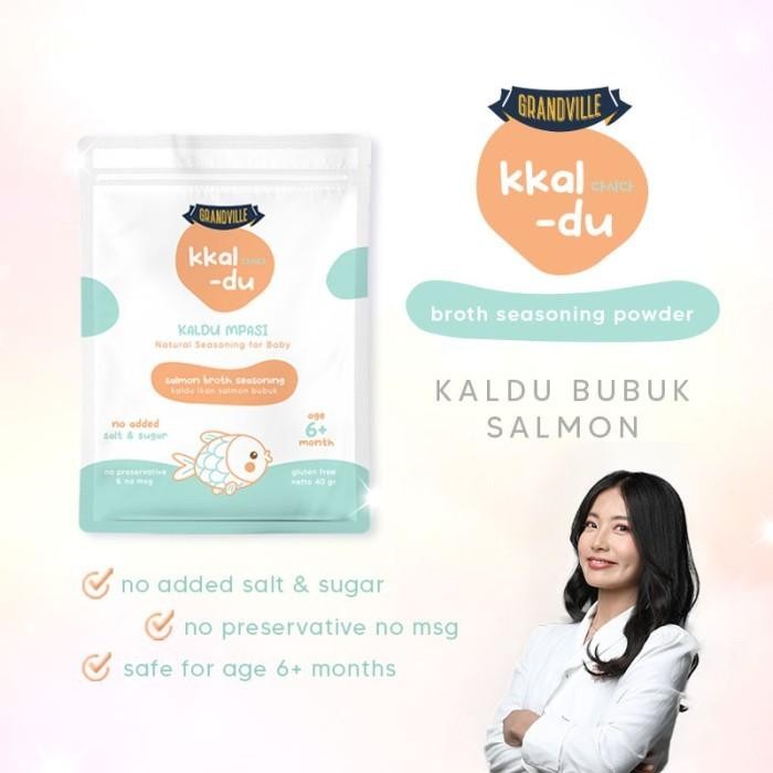 

NEW PRODUK [NOT FOR SALE] GRANDVILLE KALDU SALMON MPASI BB BOOSTER NON MSG DOUBLE DATE REE RAIN553