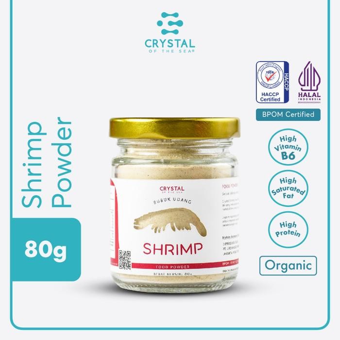 

NEW PRODUK (BPOM CERTIFIED) 80GR SHRIMP FOOD POWDER / BUBUK UDANG / UMAMI POWDER REE RAIN553