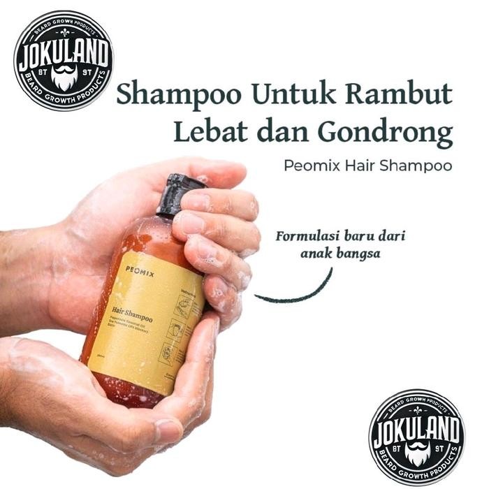 PEOMIX HAIR SHAMPOO - SHAMPOO WITH BIOTIN HAIRCARE PERAWATAN RAMBUT RONTOK