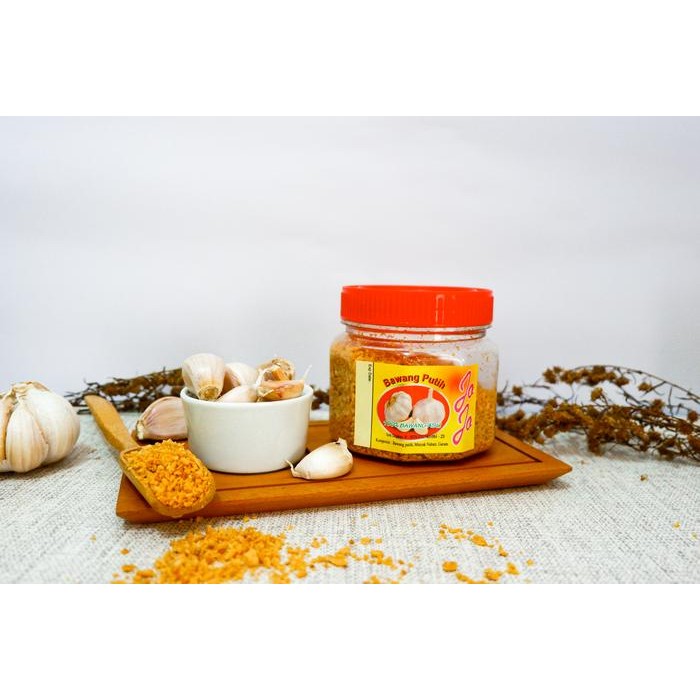 

NEW PRODUK BAWANG PUTIH JOJO CINCANG TOPLES 130 GR FIRST HAND REE RAIN