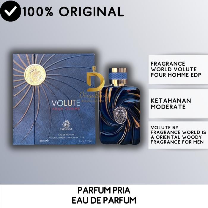 World Volute Pour Homme EDP 100ml Original