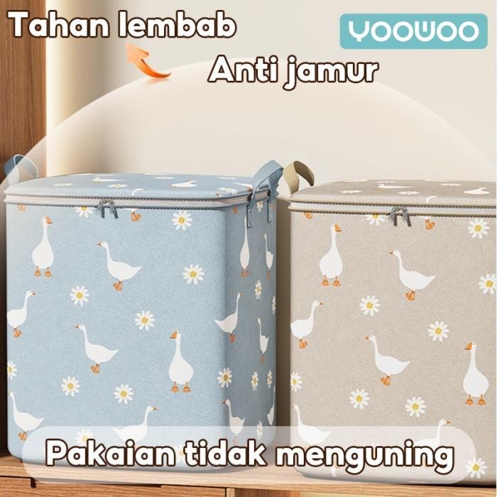Box Penyimpanan Selimut Pakaian Organizer Box Jumbo Kode 520
