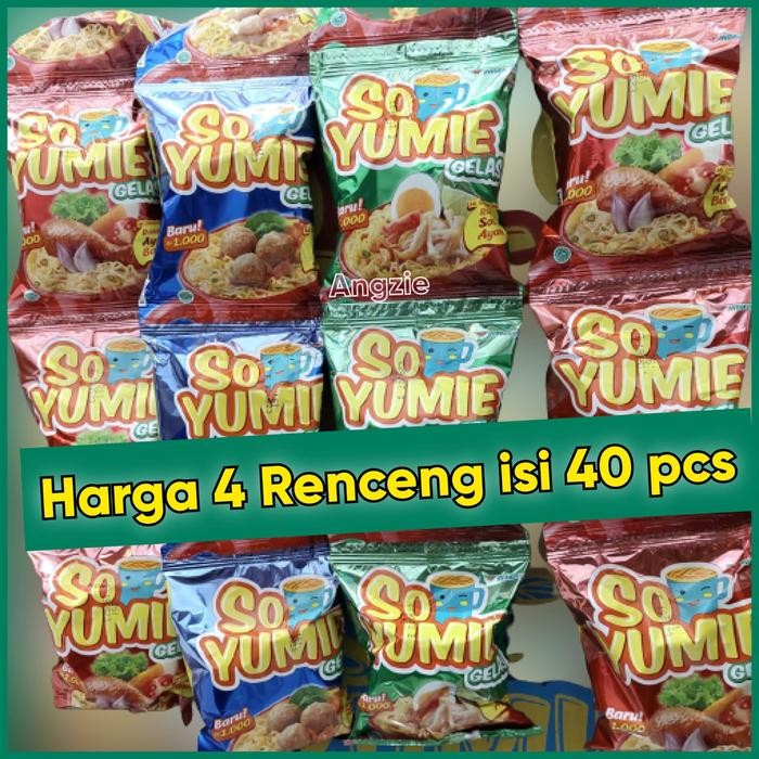 

Pilihan- 4 Renceng So Yumie Mie Gelas Isi 40 Pcs Ayam Bawang