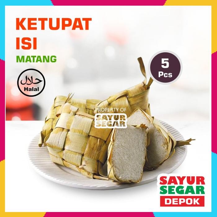 

Pilihan- Ketupat Isi [5Pcs] Siap Makan