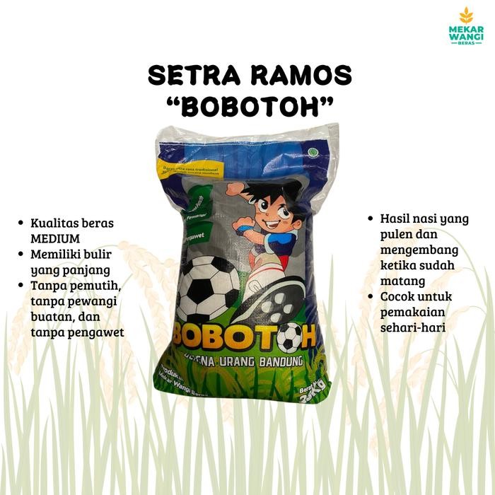 

Pilihan- Beras Setra Ramos Bobotoh 25Kg