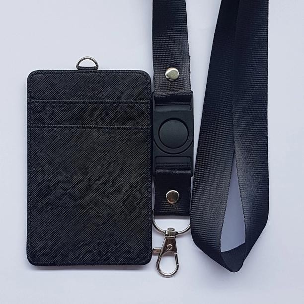 

jjm - NAME TAG KALUNG / ID CARD / CARD HOLDER 3 SLOT + LANYARD